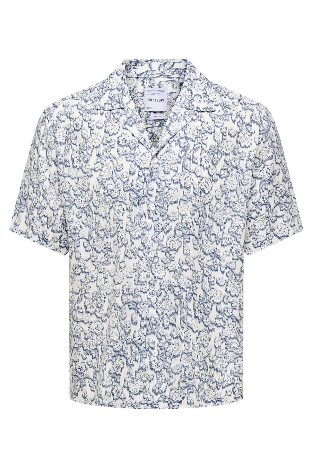 Camisa manga corta estampada