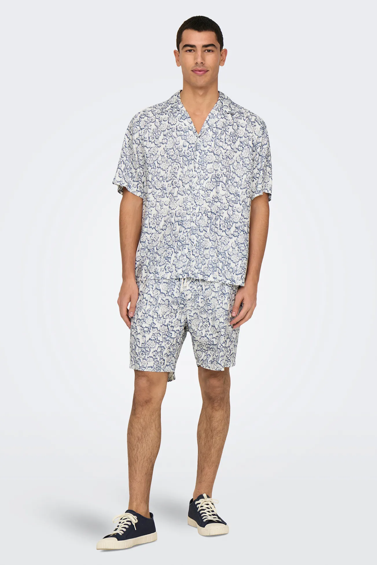 Camisa manga corta estampada