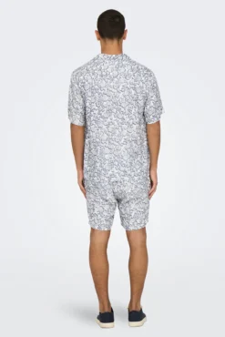 Camisa manga corta estampada