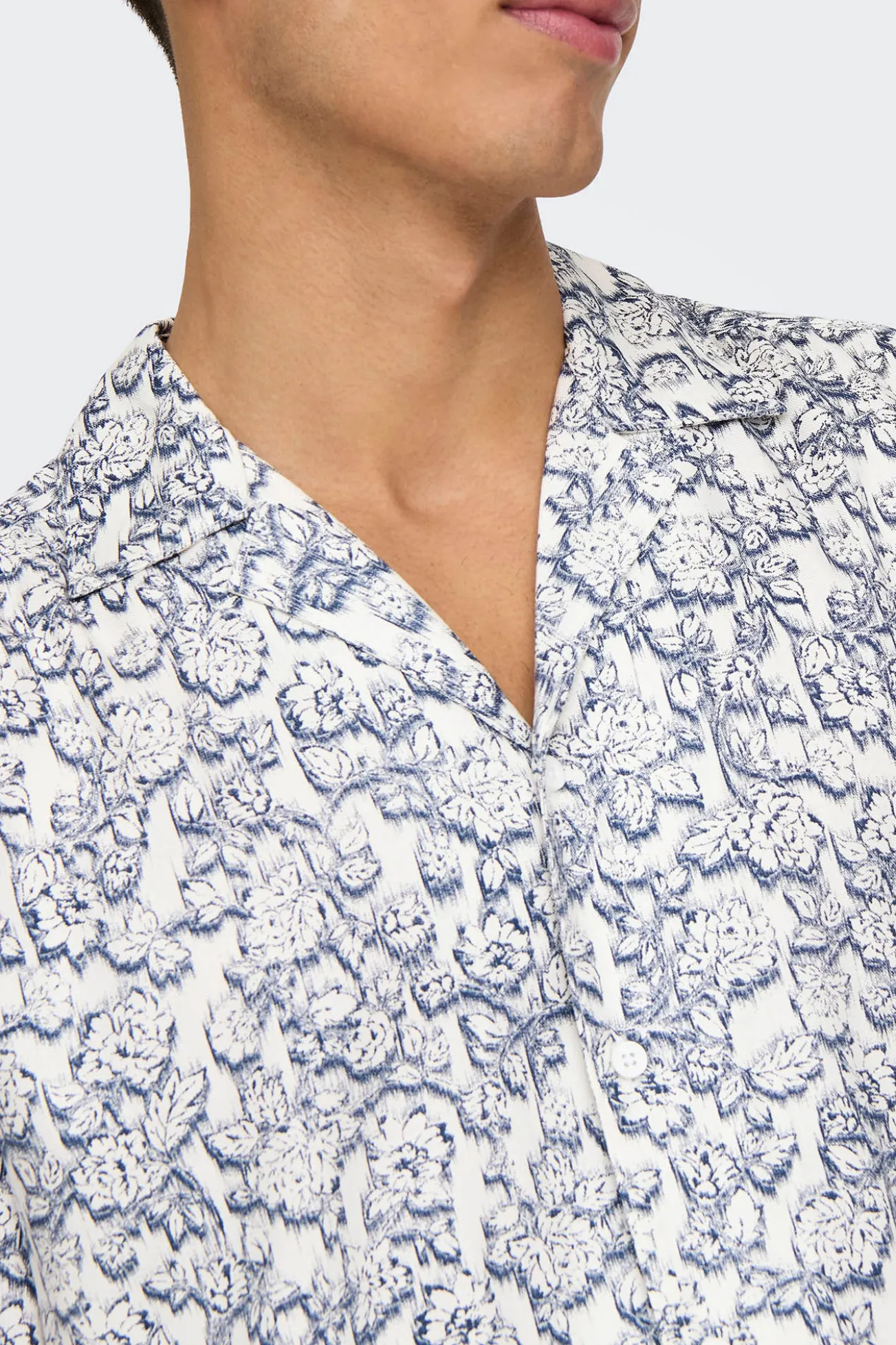 Camisa manga corta estampada