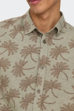 Camisa manga corta estampada