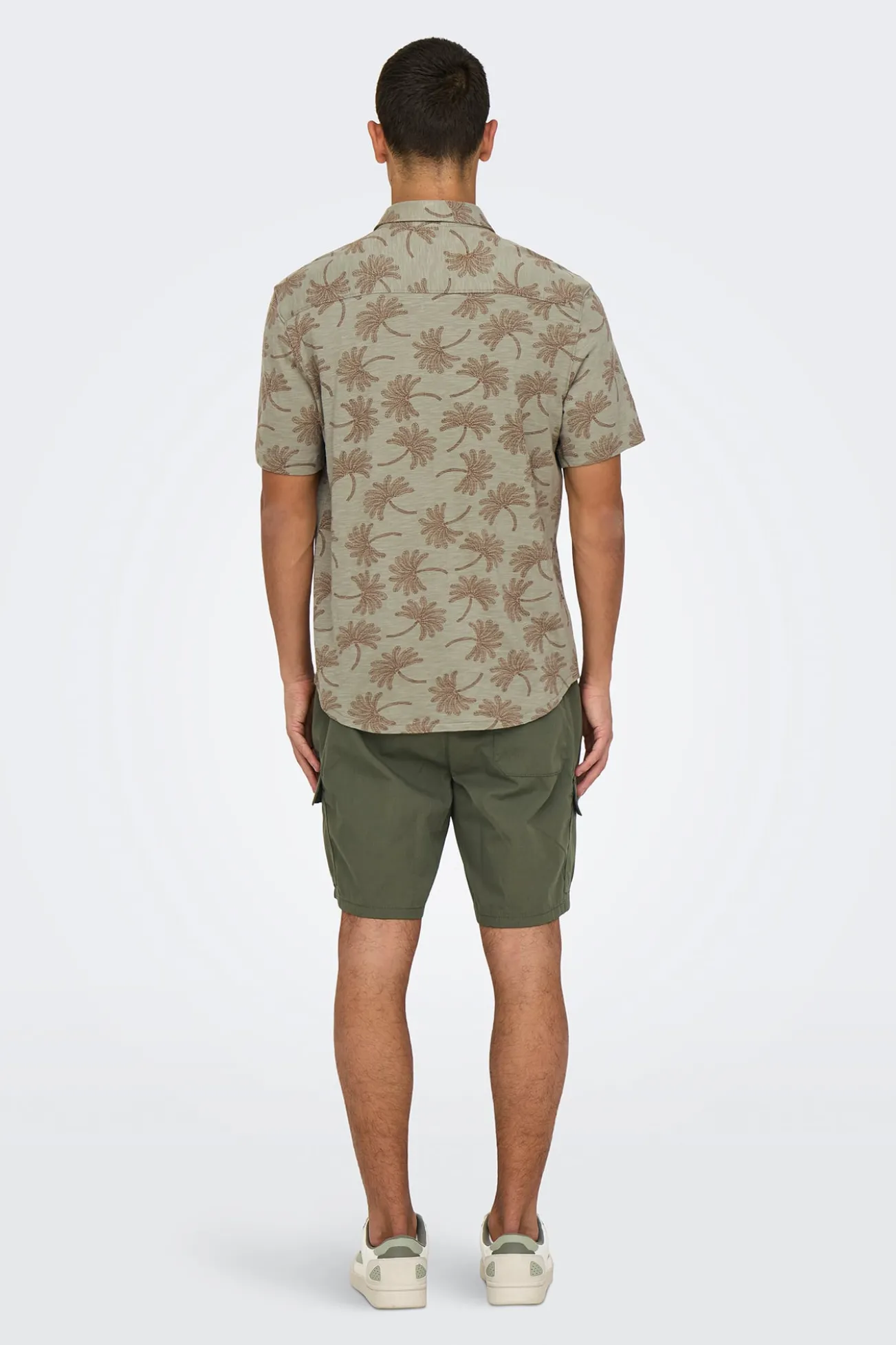 Camisa manga corta estampada