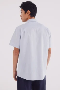 Camisa manga corta lino