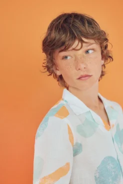 Camisa manga corta niño