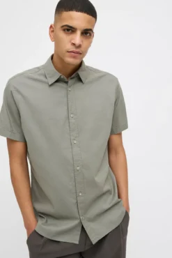 Camisa manga corta relaxed fit
