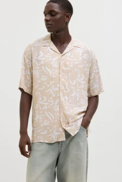 Camisa manga corta relaxed fit