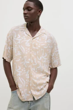 Camisa manga corta relaxed fit