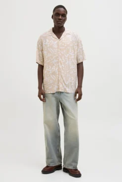 Camisa manga corta relaxed fit