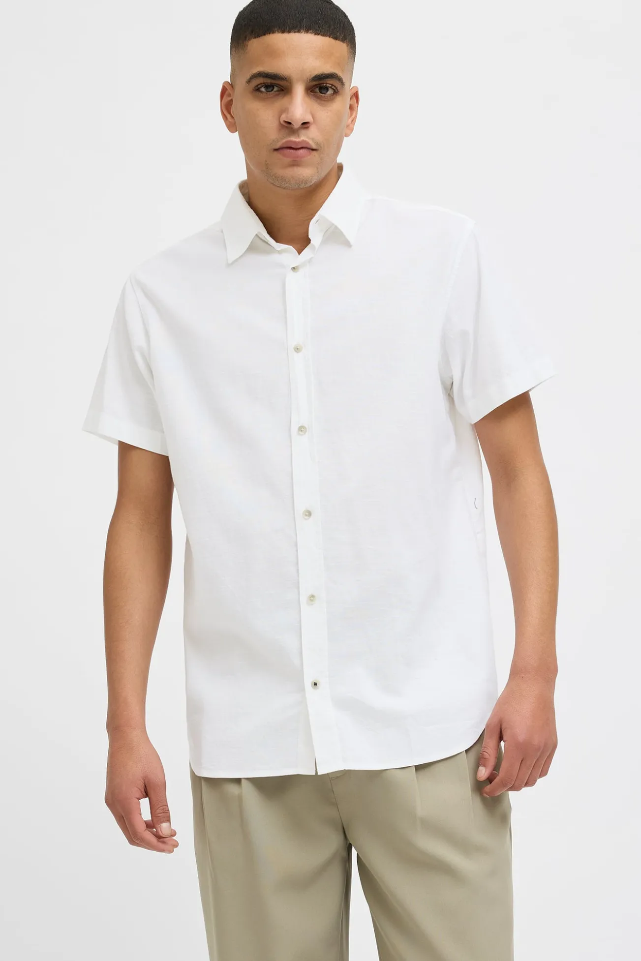 Camisa manga corta relaxed fit