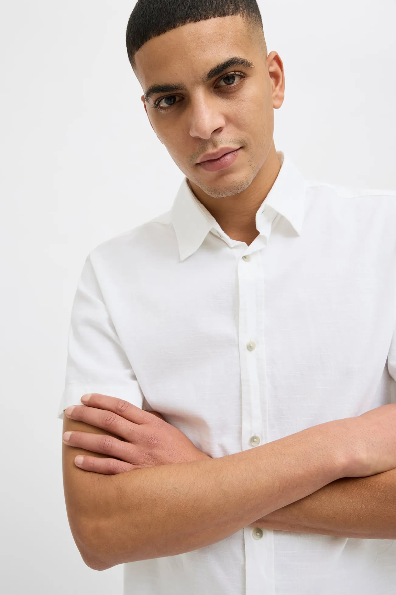 Camisa manga corta relaxed fit