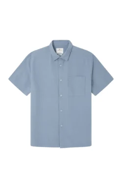 Camisa manga corta seersucker
