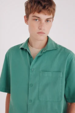 Camisa manga corta tencel