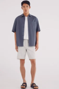 Camisa manga corta tencel