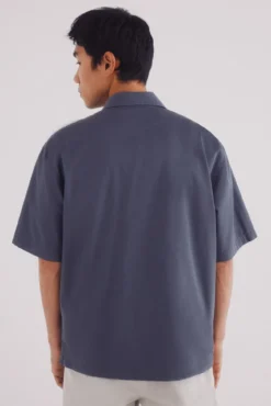 Camisa manga corta tencel