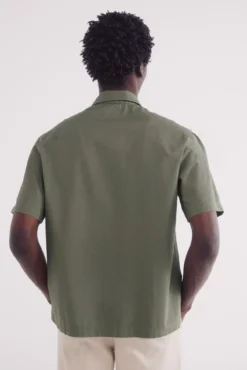Camisa manga corta tencel