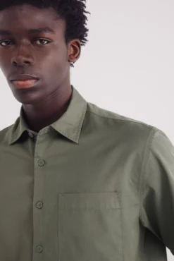 Camisa manga corta tencel