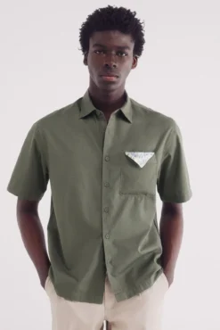 Camisa manga corta tencel