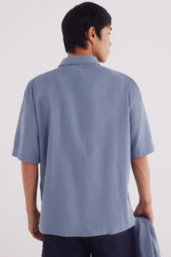 Camisa manga corta tencel
