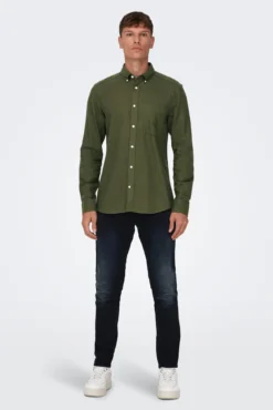 Camisa manga larga