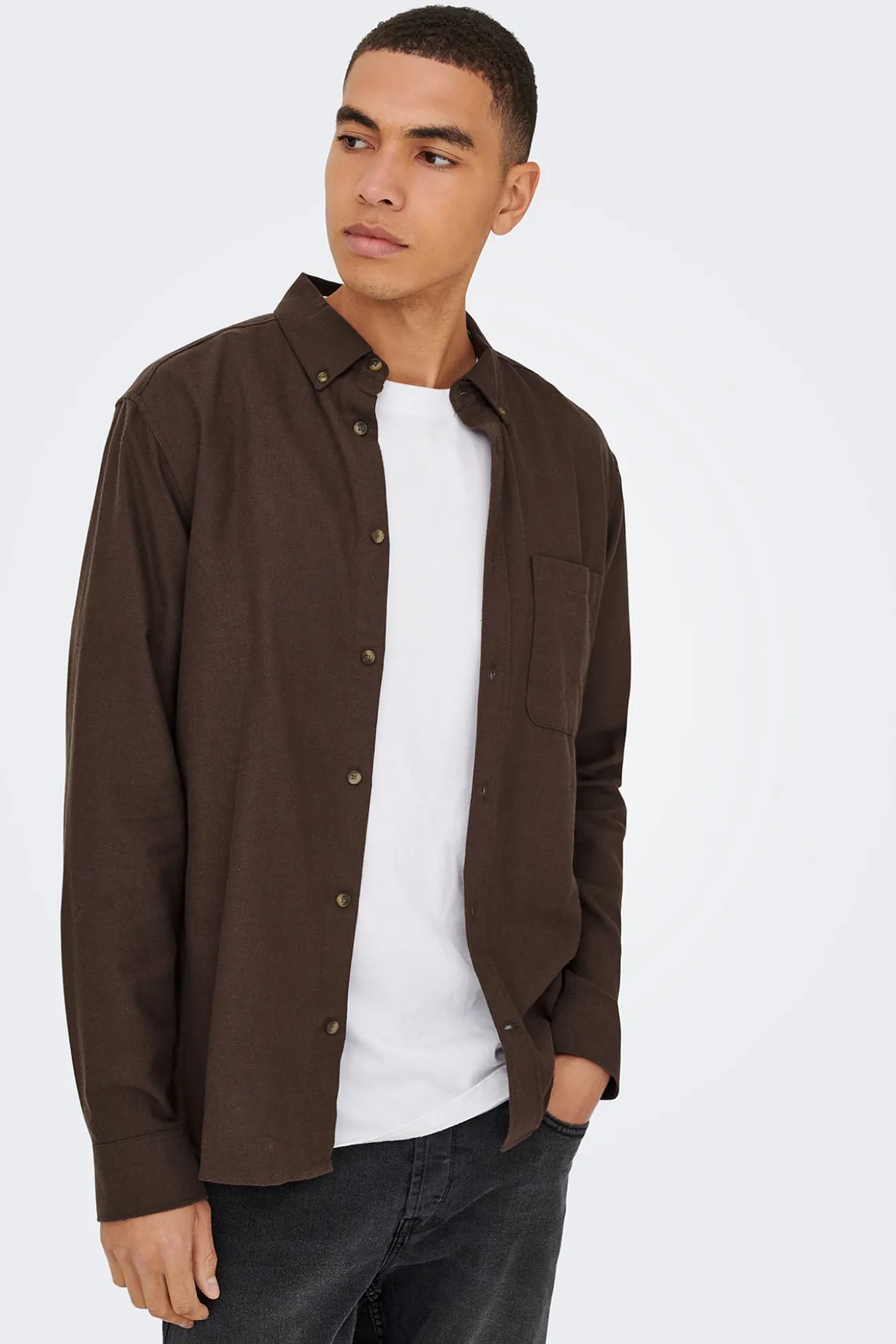 Camisa manga larga