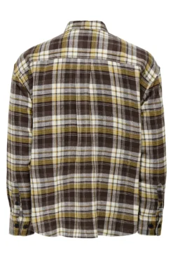 Camisa manga larga cuadros