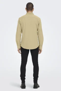 Camisa manga larga oxford