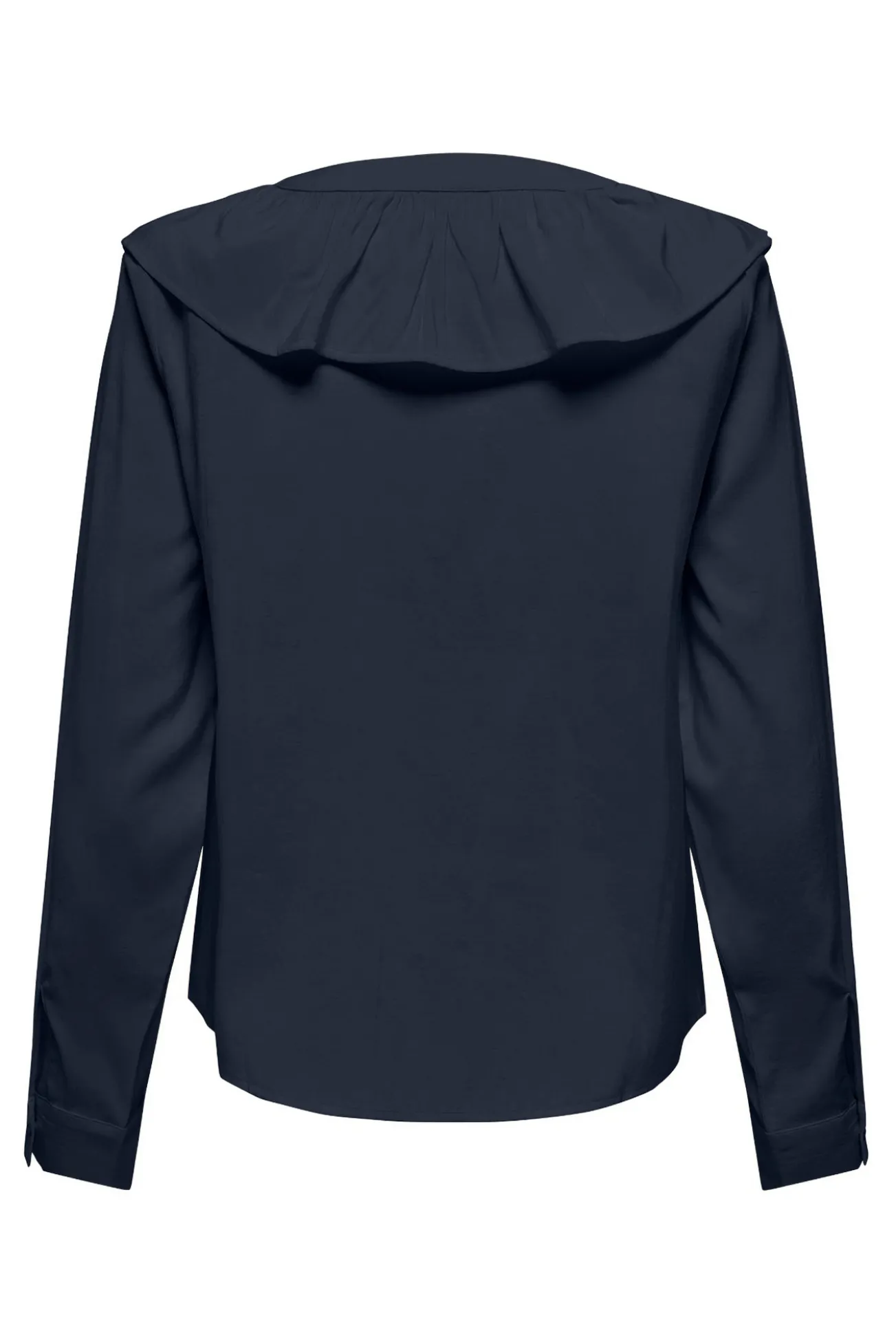 Camisa manga larga volante