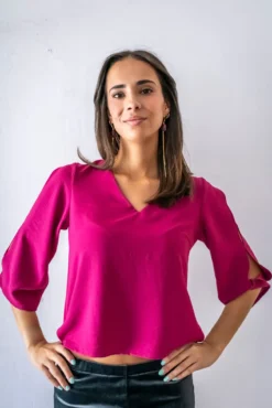Camisa mangas anchas