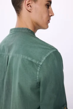 Camisa mao popelín