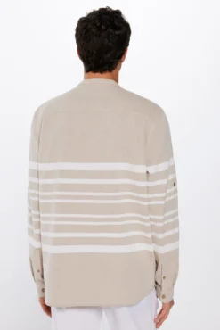 Camisa mao rayas horizontales
