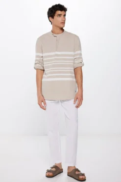 Camisa mao rayas horizontales