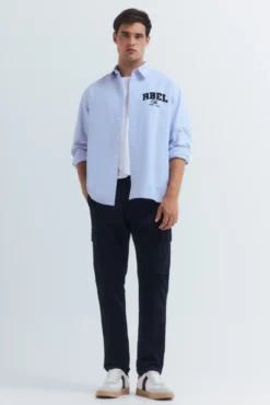 Camisa oxford bordado