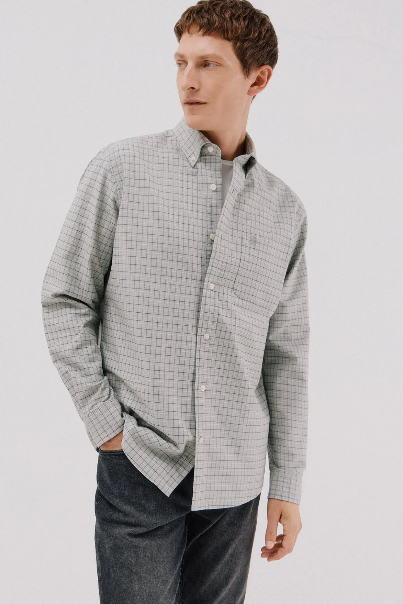 Camisa oxford cuadros