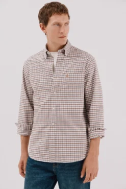 Camisa oxford cuadros