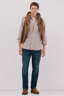 Camisa oxford cuadros
