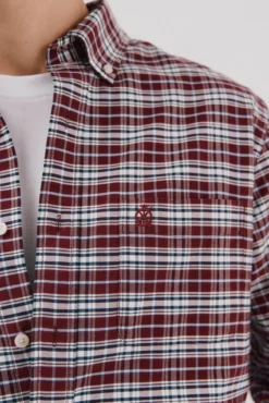 Camisa oxford cuadros