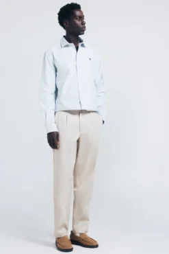 Camisa oxford ligero rayas