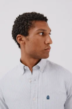 Camisa oxford raya candela