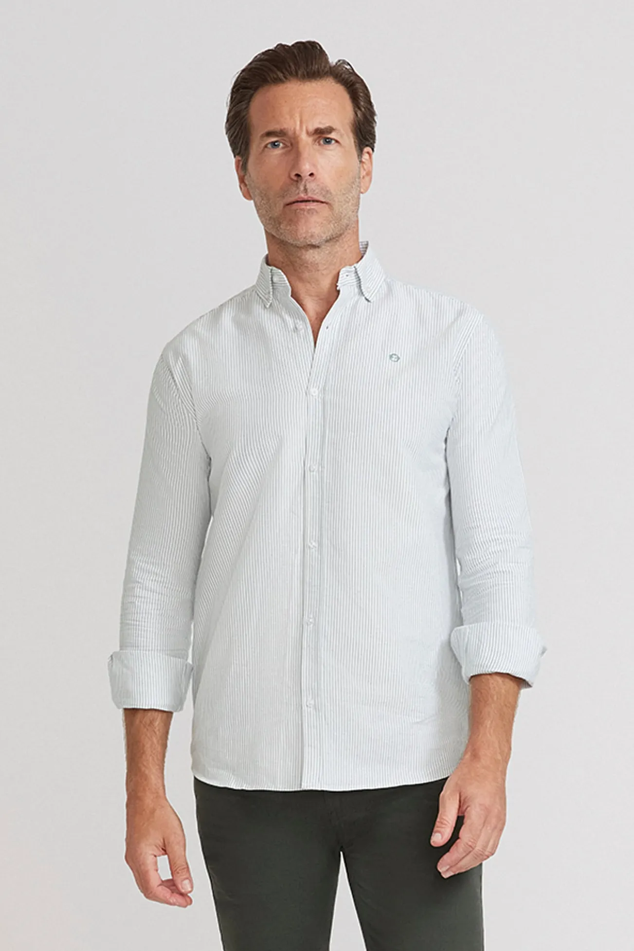 Camisa oxford rayas