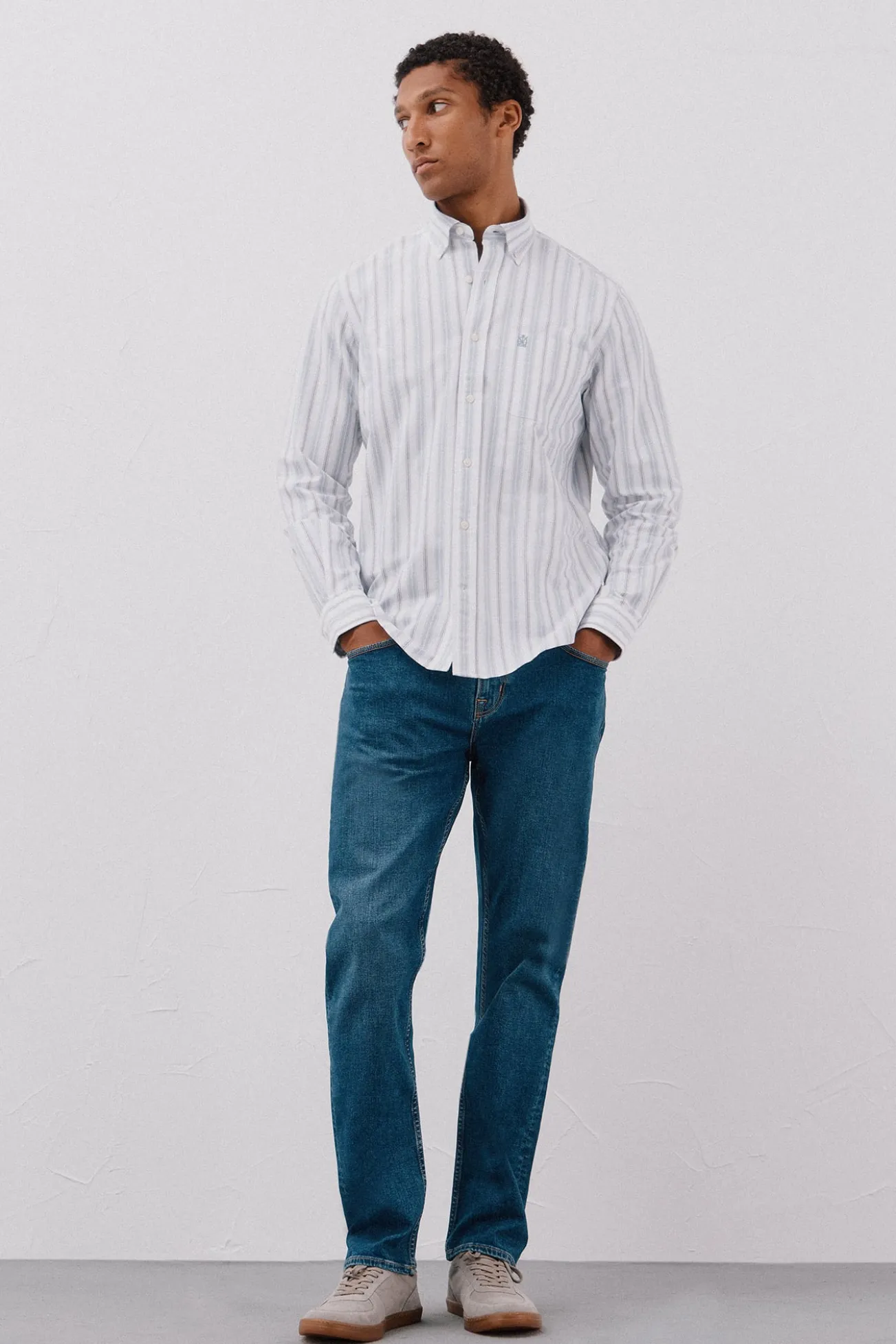 Camisa oxford rayas