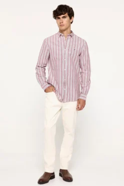 Camisa Oxford Rayas