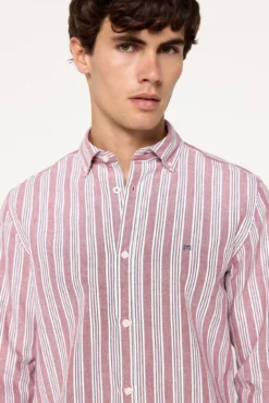 Camisa Oxford Rayas