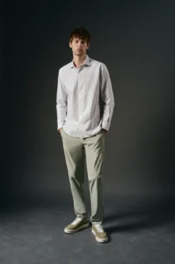 Camisa oxford rayas