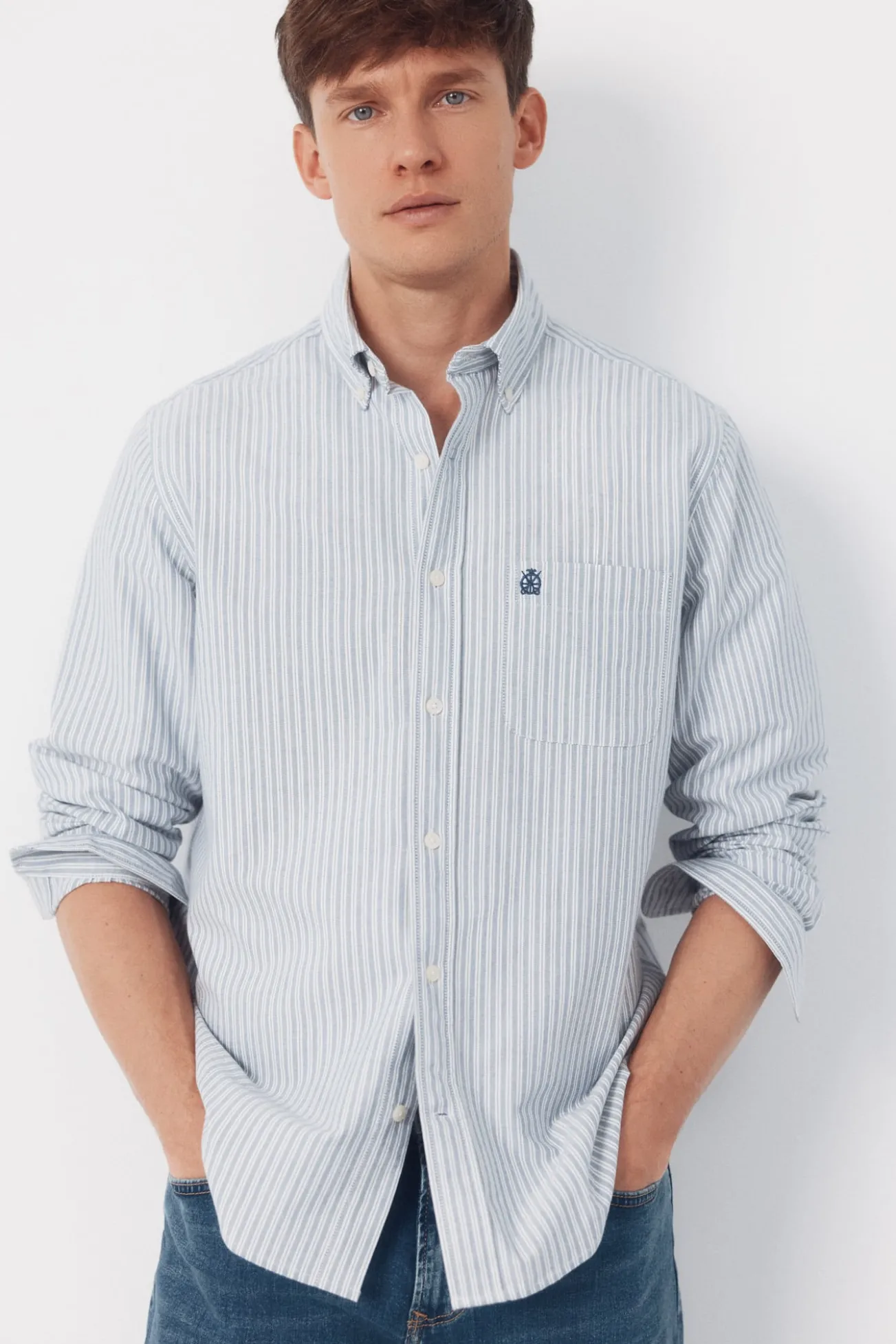 Camisa oxford rayas