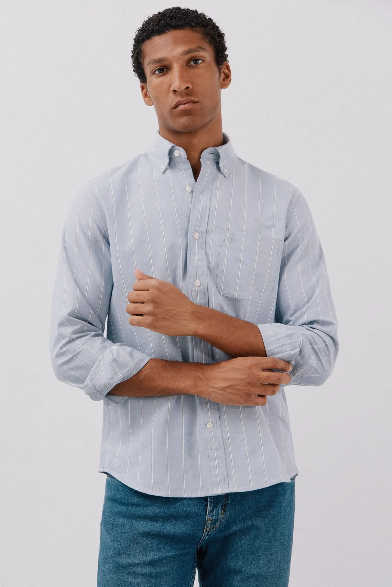 Camisa oxford rayas