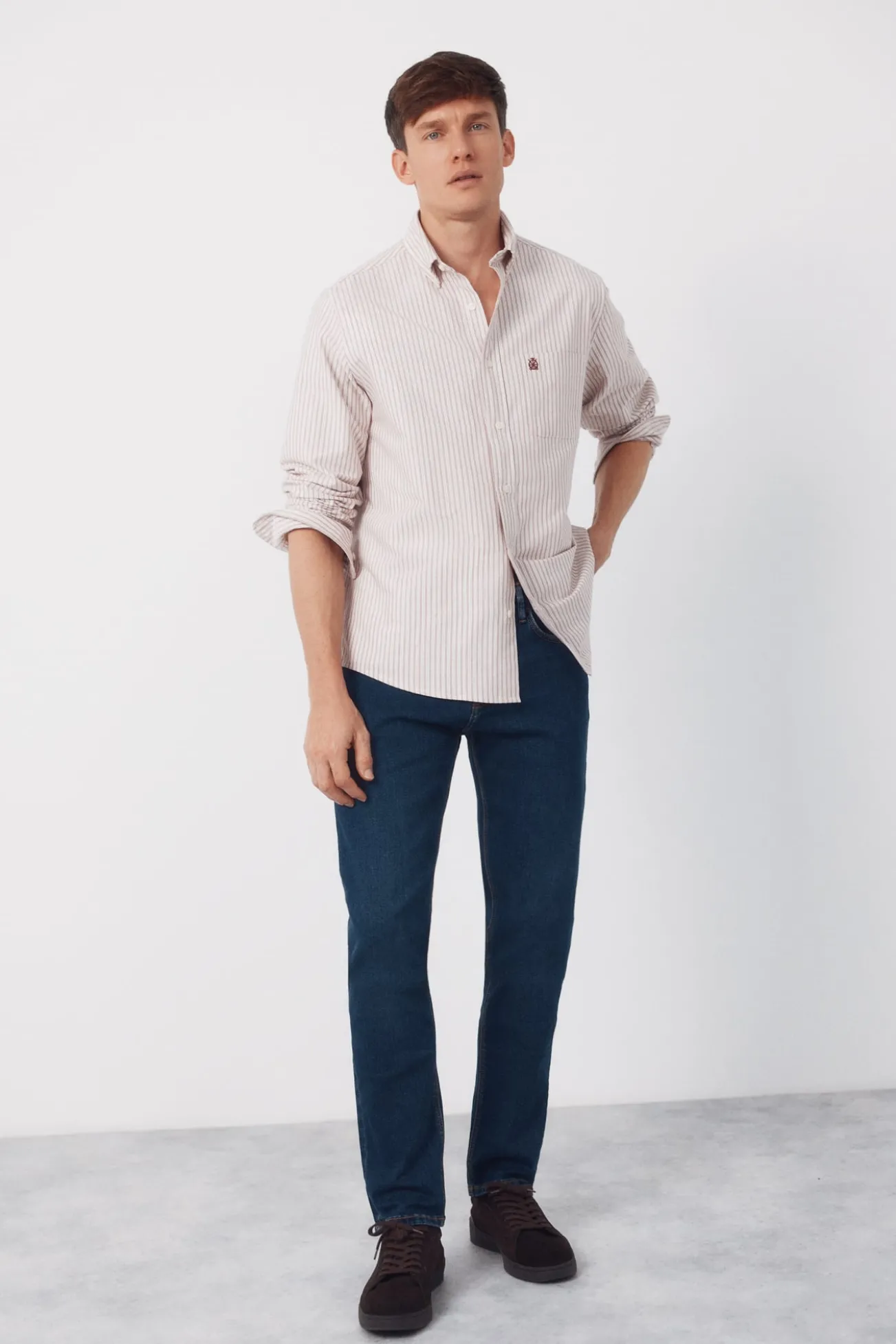 Camisa oxford rayas