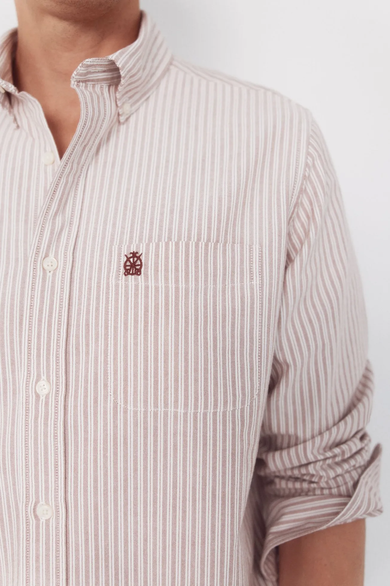 Camisa oxford rayas