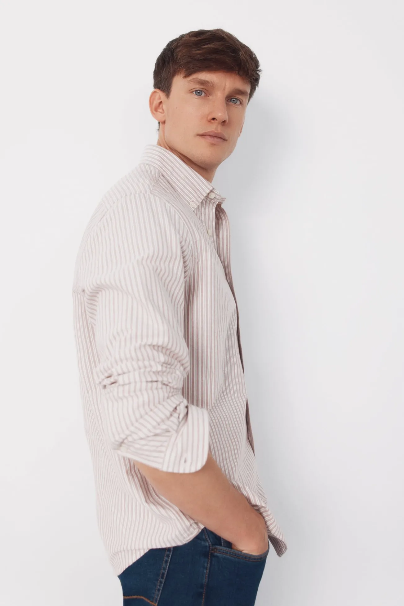 Camisa oxford rayas