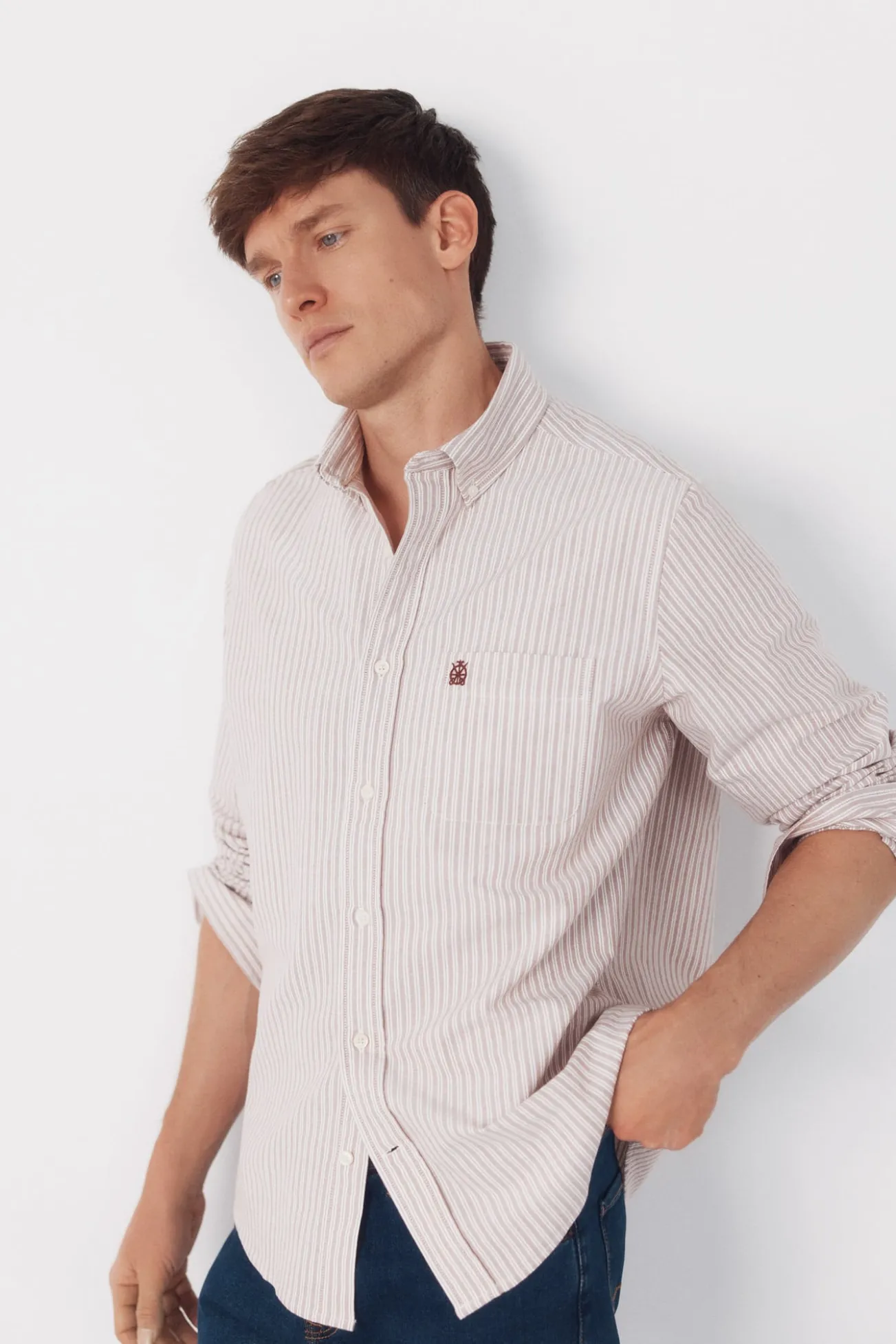 Camisa oxford rayas