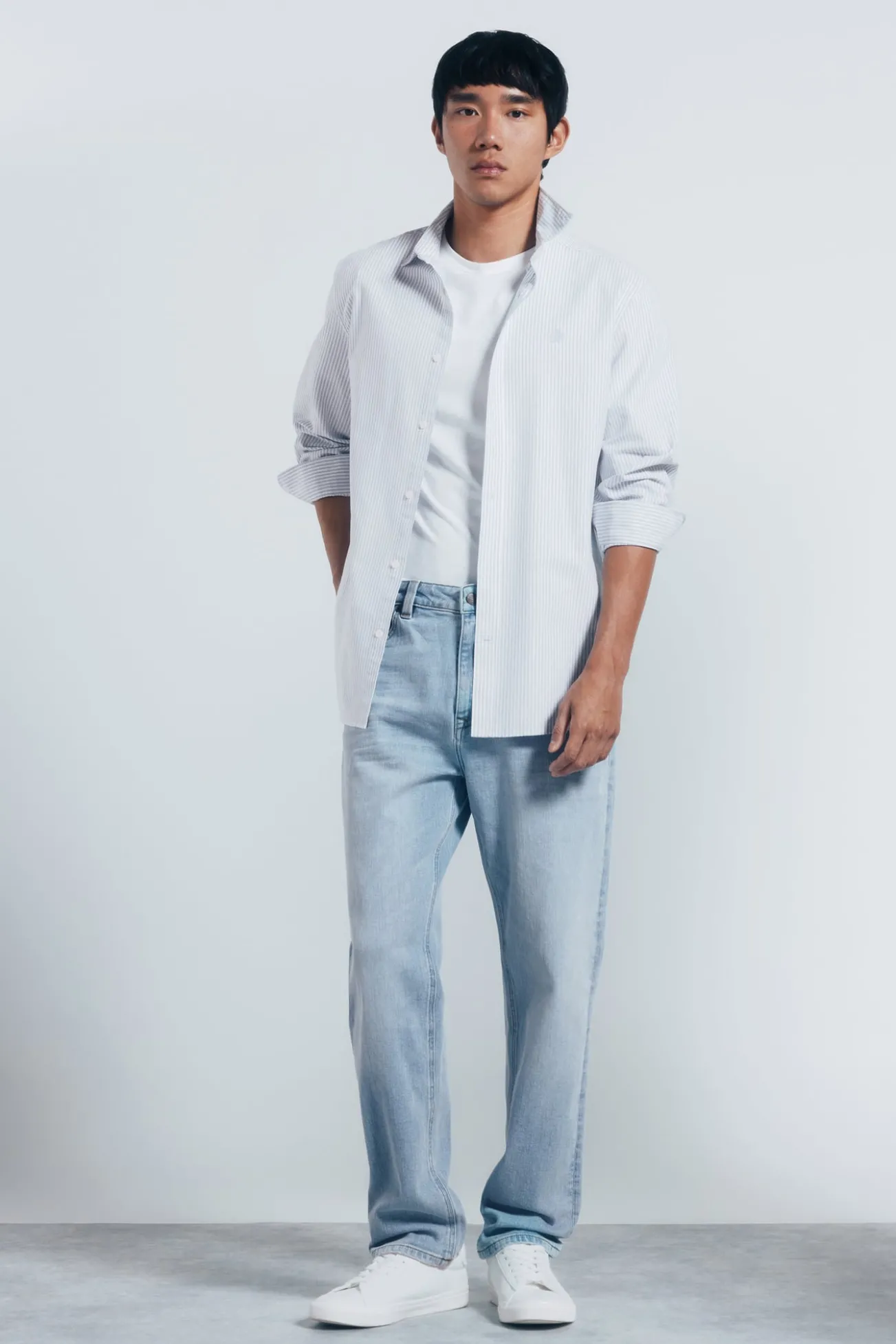 Camisa oxford rayas
